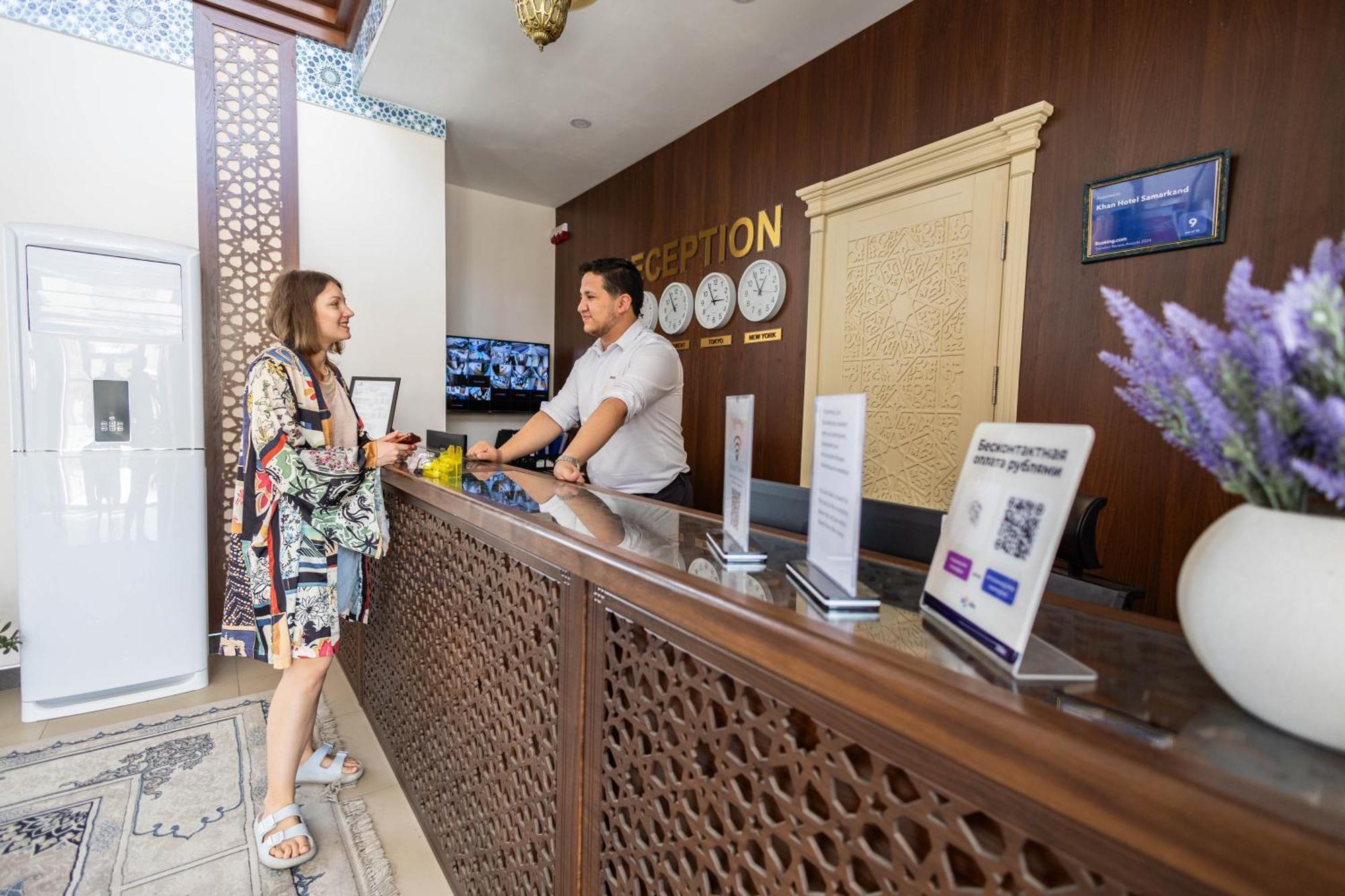 Khan Hotel Samarkand Exterior photo